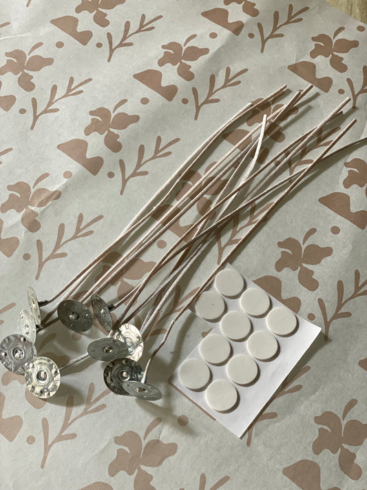 KIT MECHAS ECO PARA CERA DE SOJA