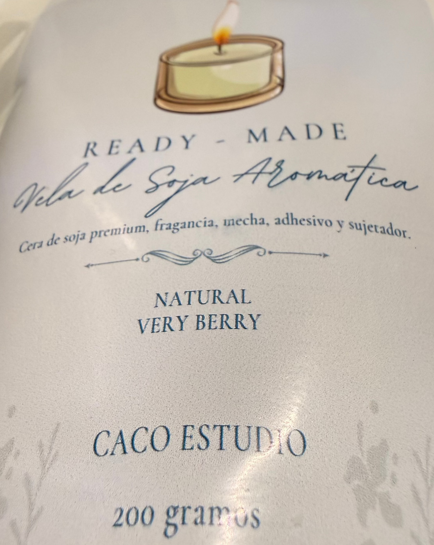 VELA DE SOJA READY MADE