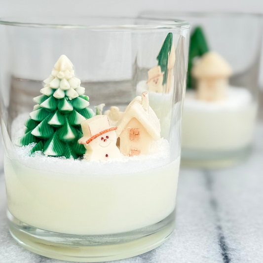 VELA DE SOJA ESCENA NAVIDEÑA