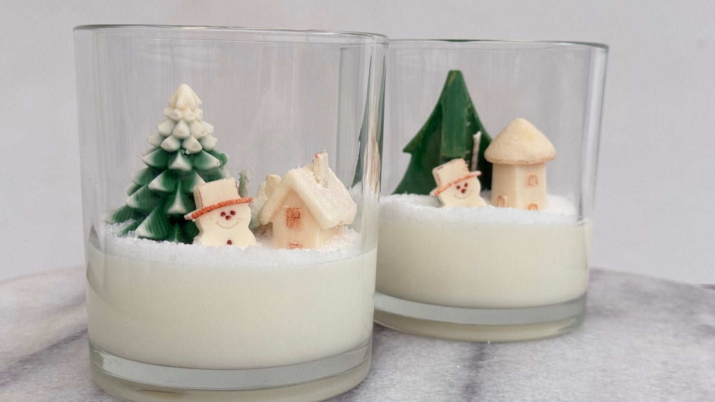 Taller Escena Navideña, Cera de Soja Inicial